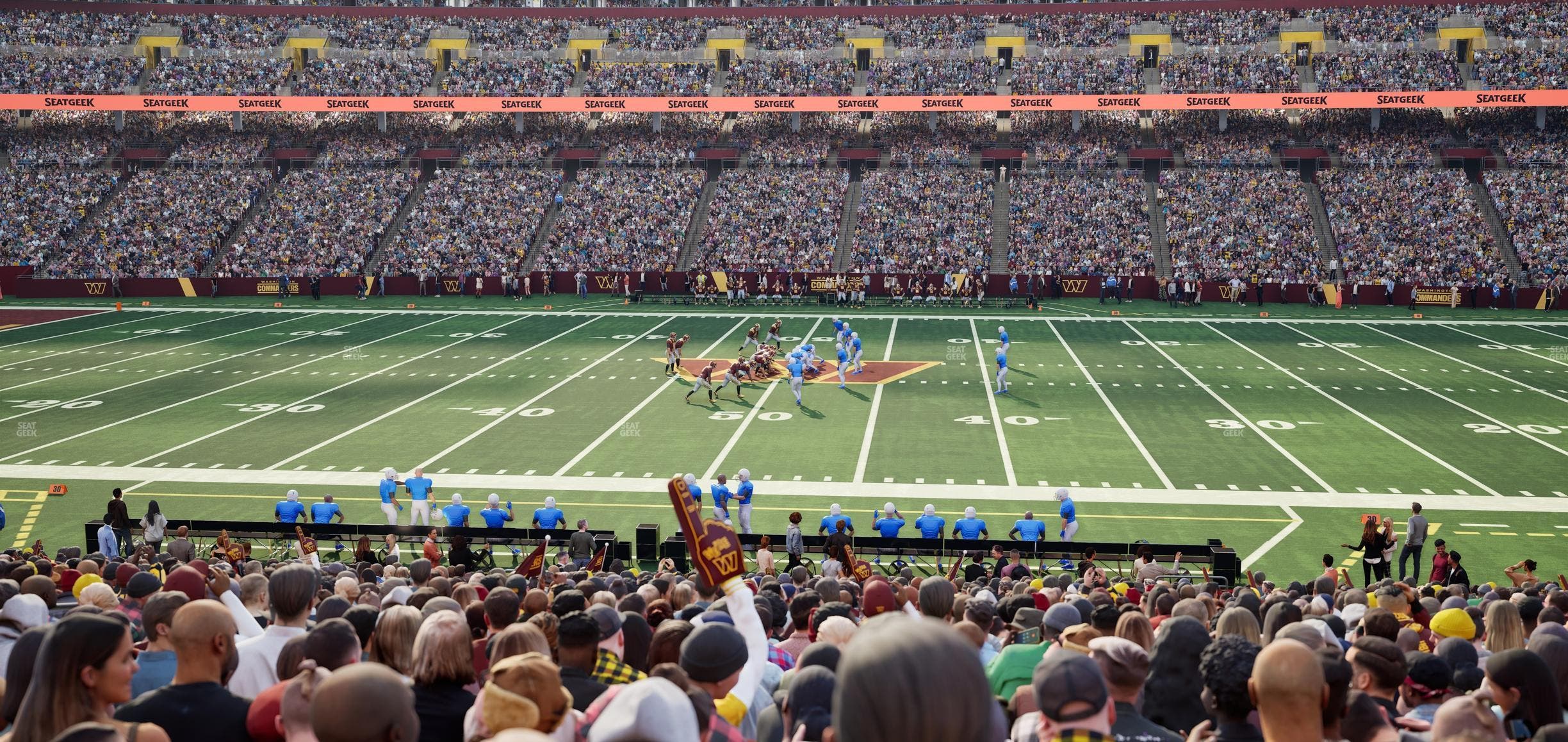 Northwest Stadium - Section 142 Seat View