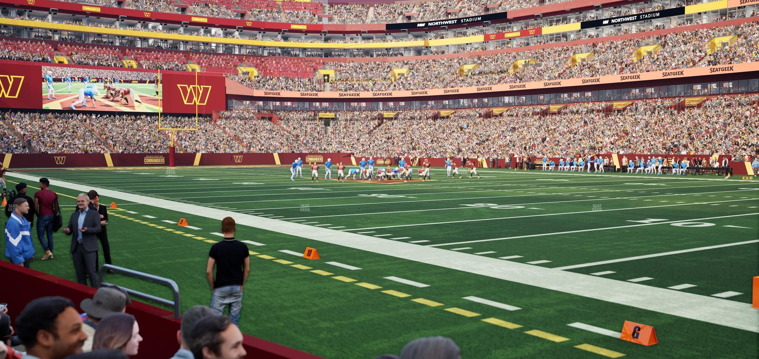 Northwest Stadium - Section 17 Seat View