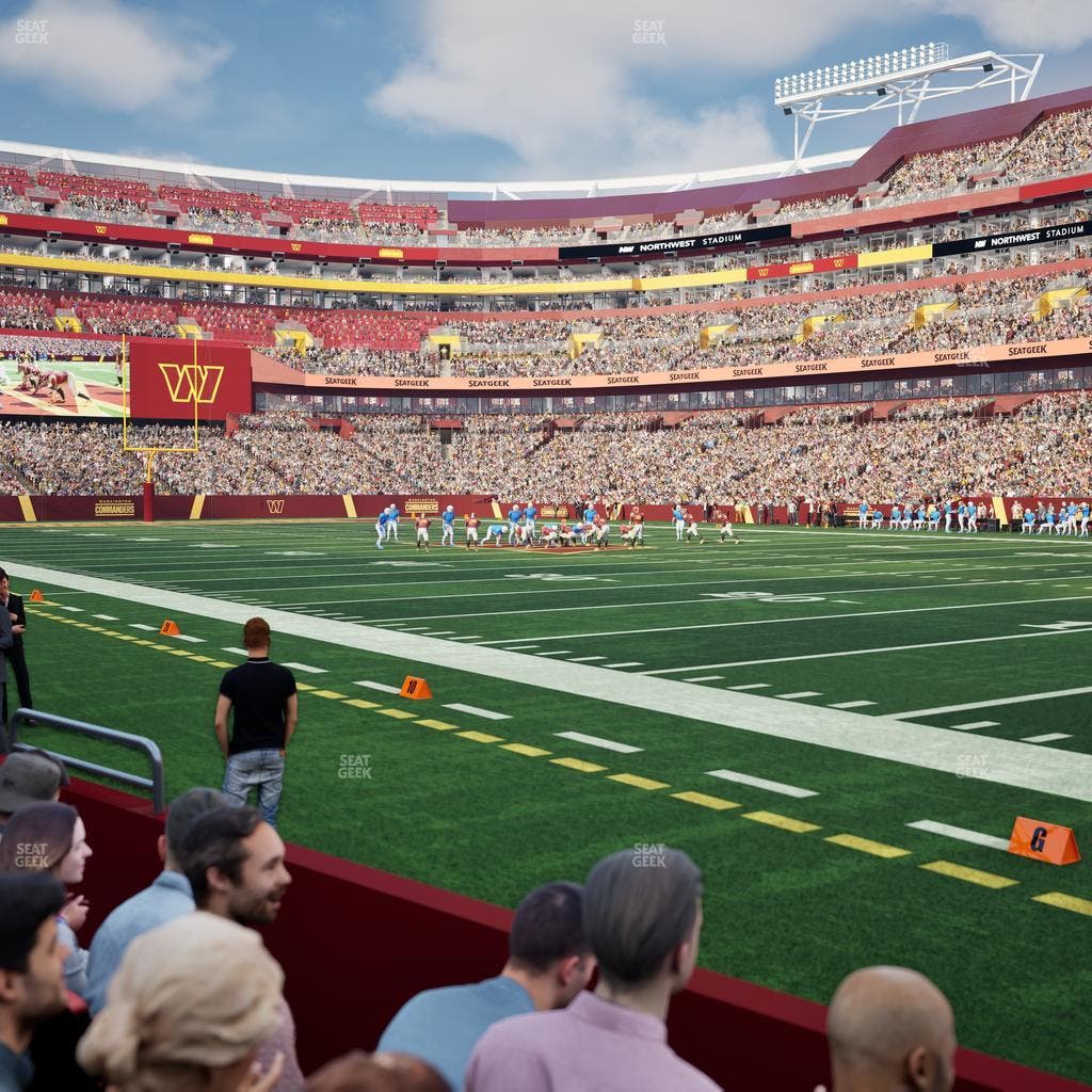 Northwest Stadium - Section 17 Seat View