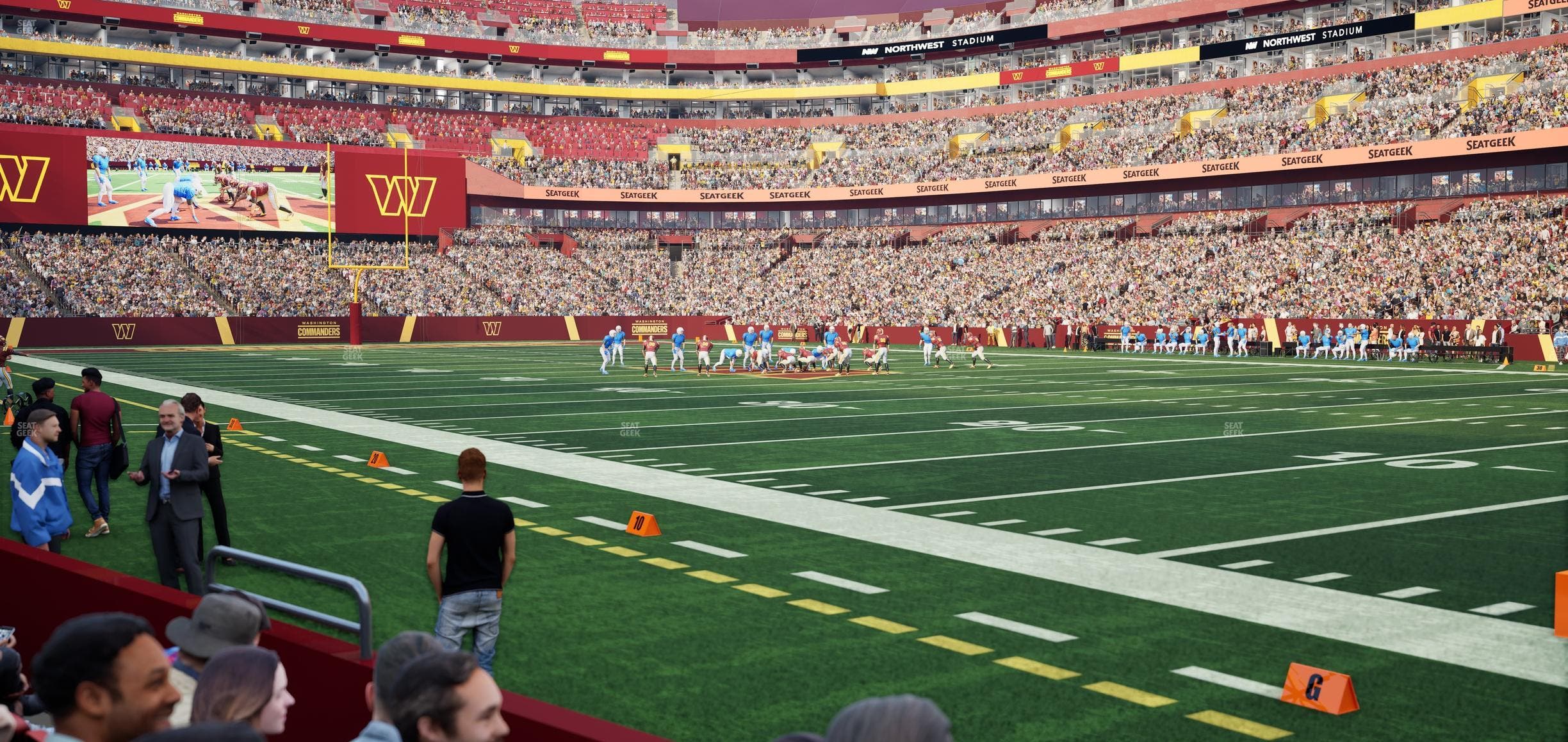 Northwest Stadium - Section 17 Seat View