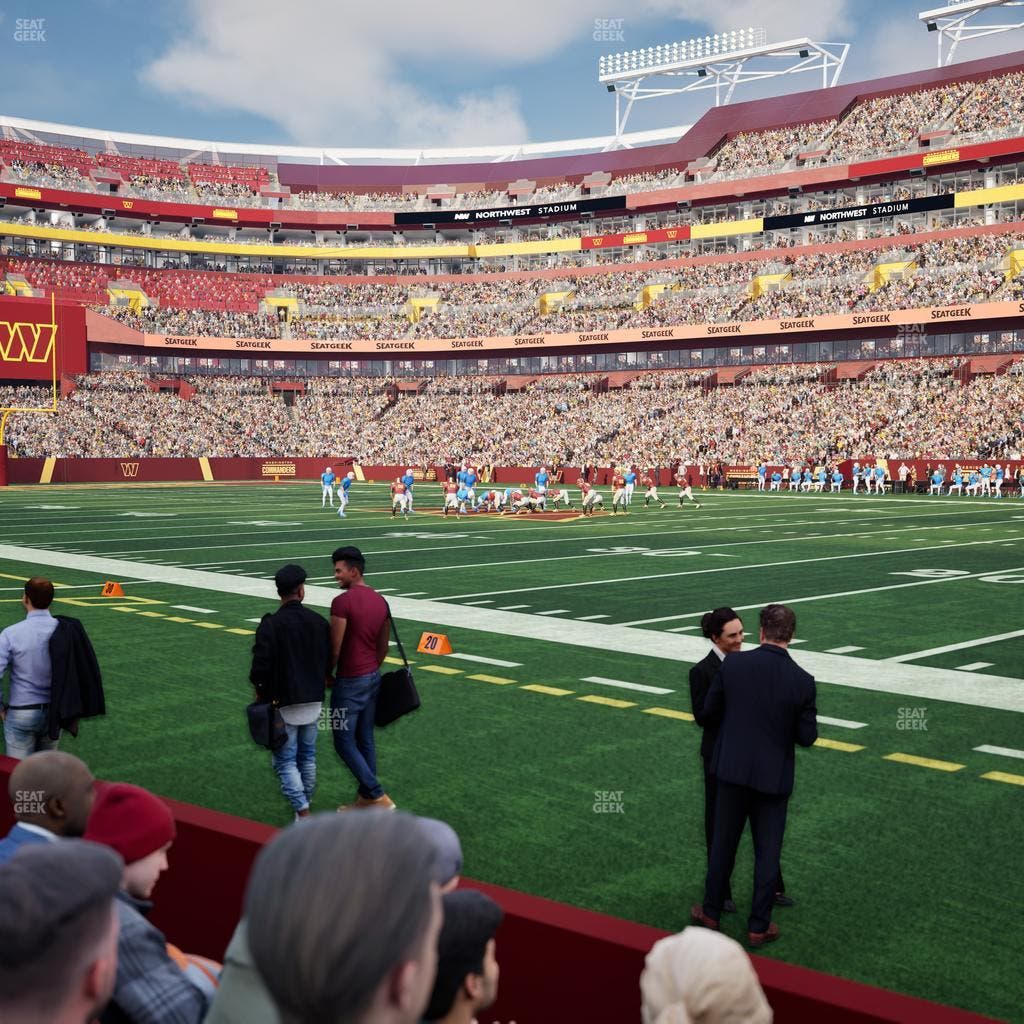 Northwest Stadium - Section 18 Seat View
