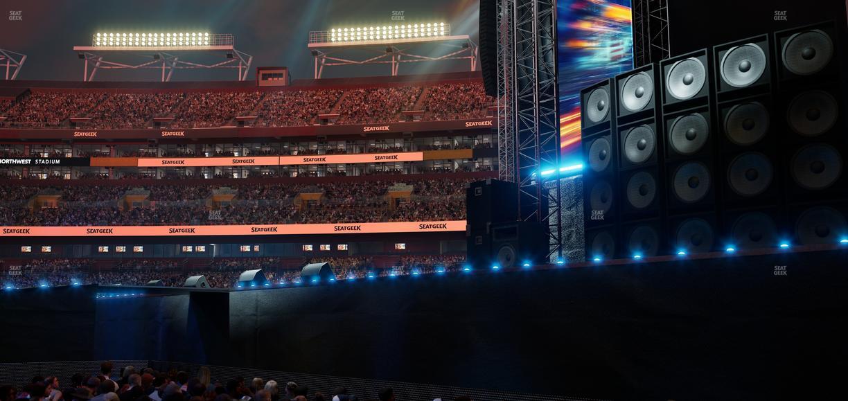 Northwest Stadium - Section 18 Seat View