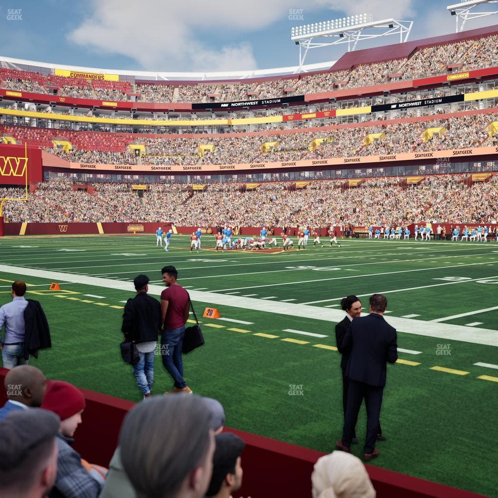 Northwest Stadium - Section 18 Seat View