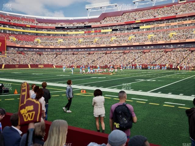 Northwest Stadium - Section 19 Seat View