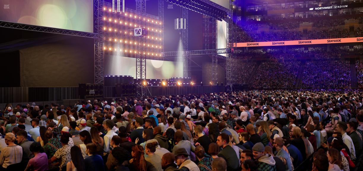 Northwest Stadium - Section 2 Seat View