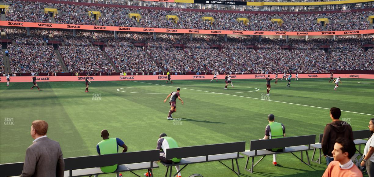 Northwest Stadium - Section 2 Seat View