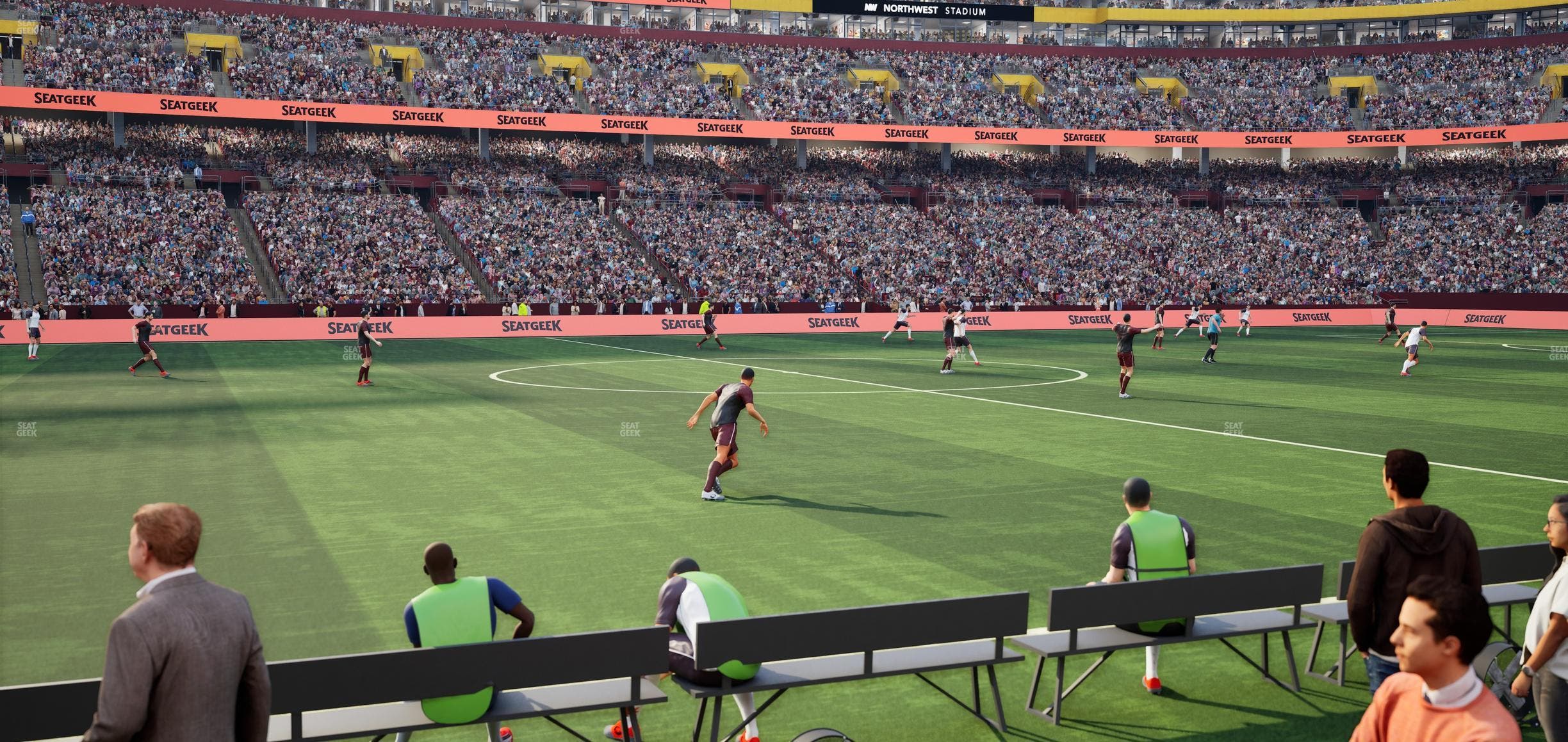 Northwest Stadium - Section 2 Seat View