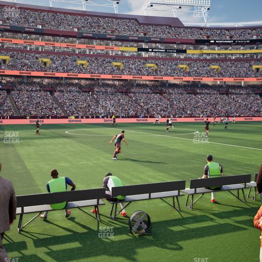 Northwest Stadium - Section 2 Seat View