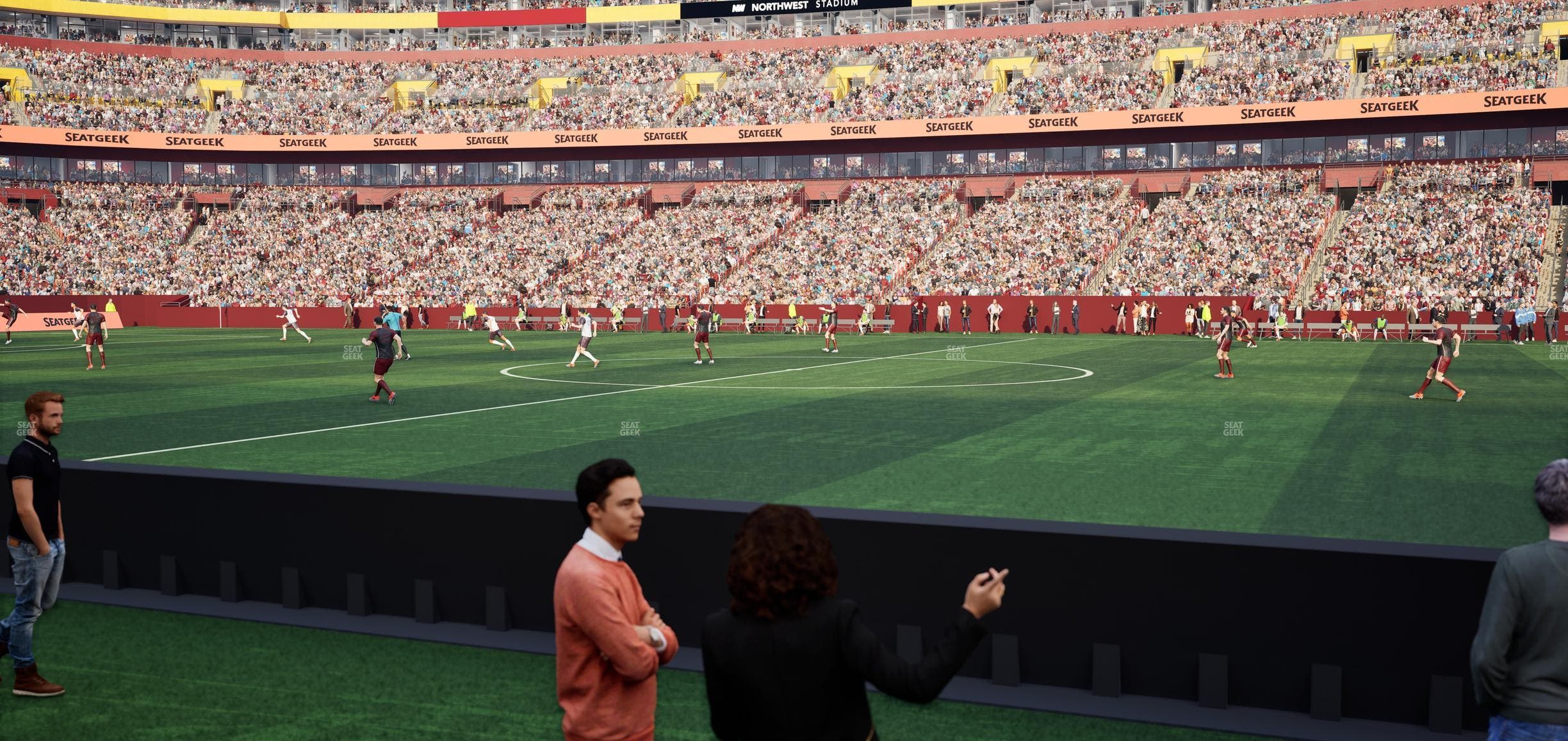 Northwest Stadium - Section 20 Seat View