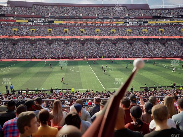 Northwest Stadium - Section 201 Seat View Northwest Stadium - Section 201 Seat View