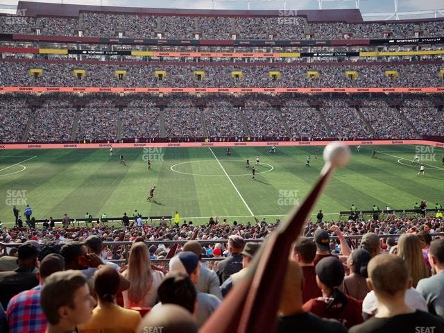 Northwest Stadium - Section 201 Seat View