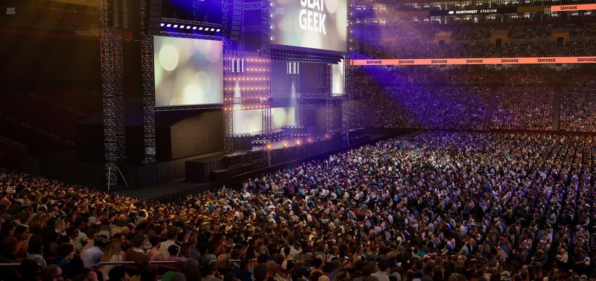 Northwest Stadium - Section 201 Seat View