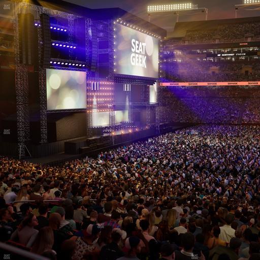 Northwest Stadium - Section 201 Seat View