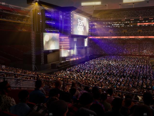 Northwest Stadium - Section 201 Seat View