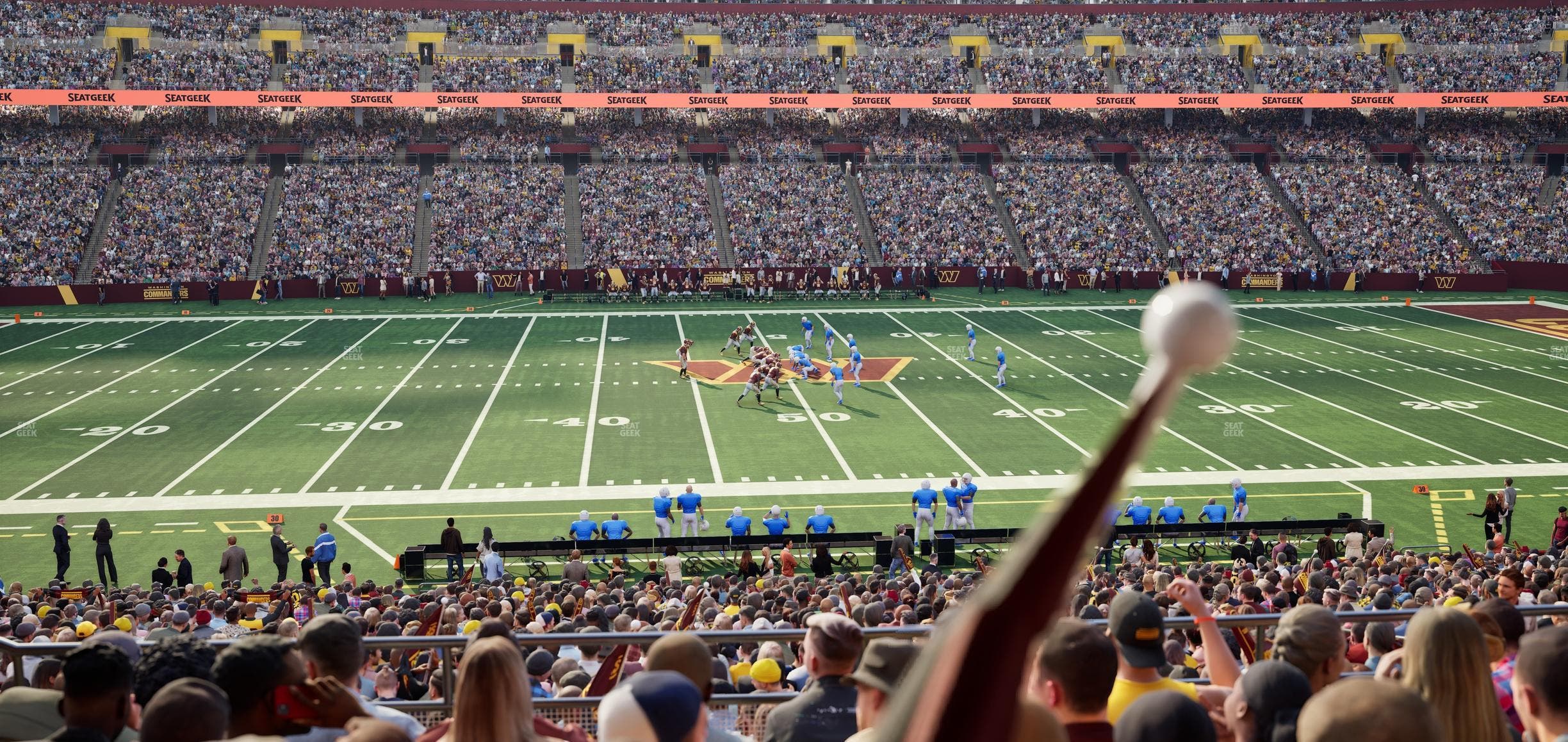 Northwest Stadium - Section 201 Seat View