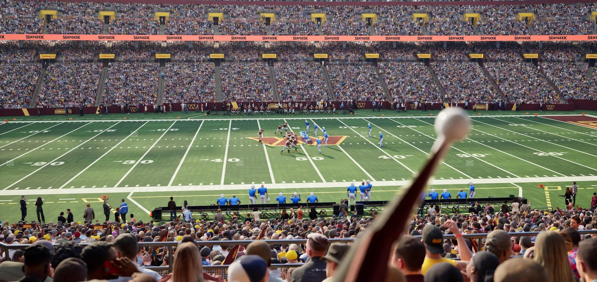 Northwest Stadium - Section 201 Seat View