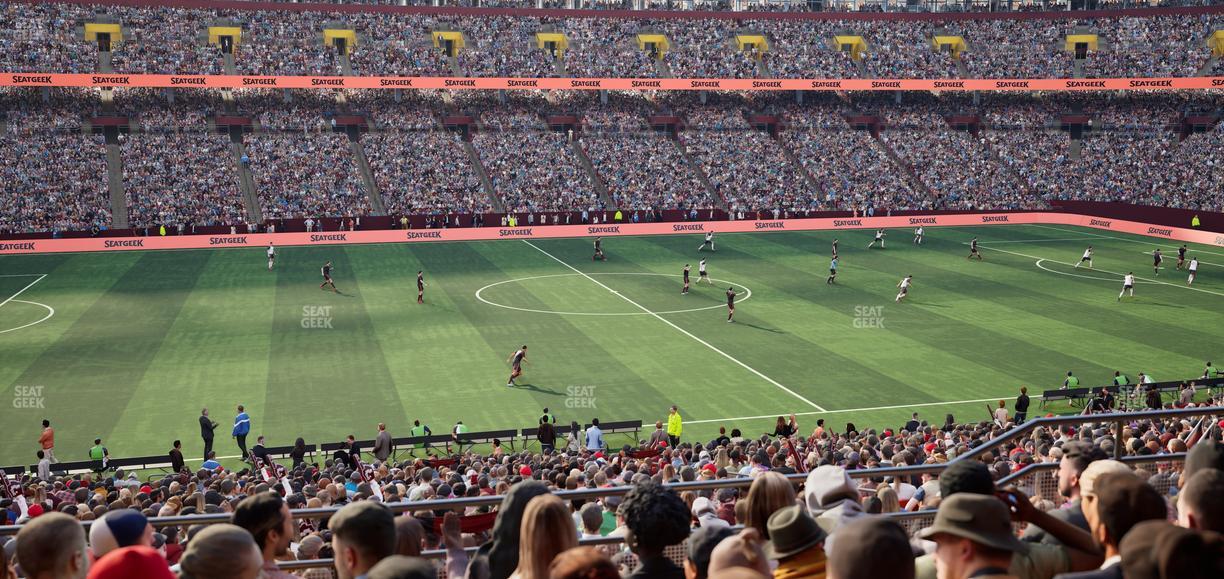 Northwest Stadium - Section 202 Seat View