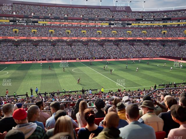 Northwest Stadium - Section 202 Seat View Northwest Stadium - Section 202 Seat View