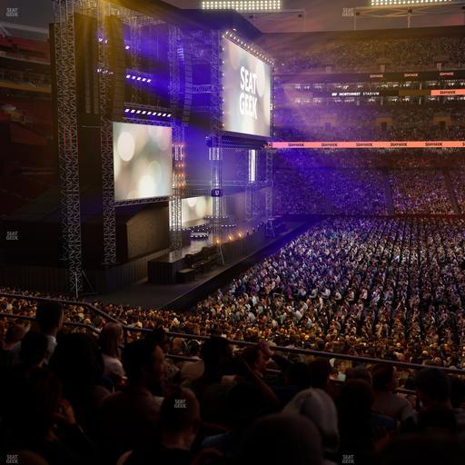 Northwest Stadium - Section 202 Seat View