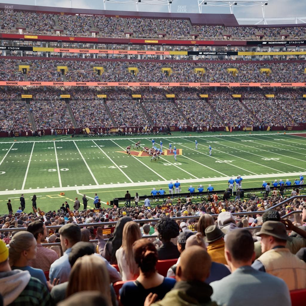 Northwest Stadium - Section 202 Seat View