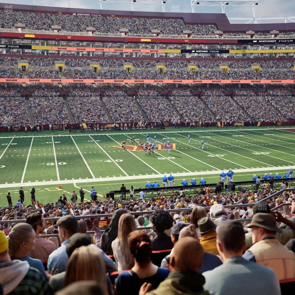 Northwest Stadium - Section 202 Seat View