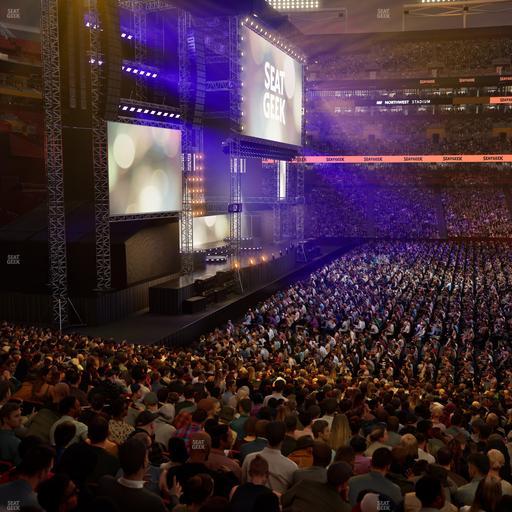 Northwest Stadium - Section 202 Seat View