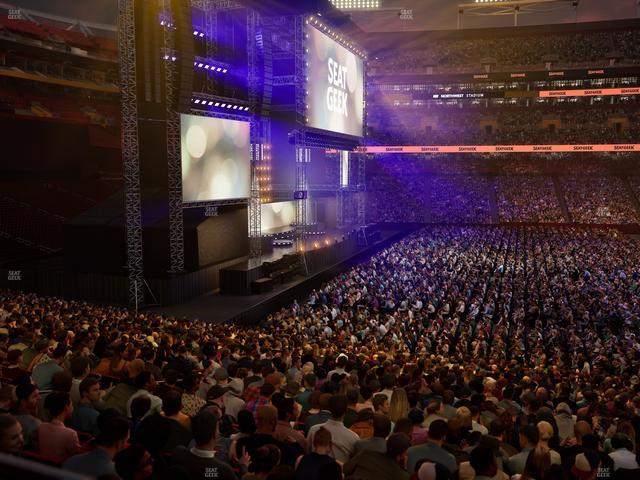 Northwest Stadium - Section 202 Seat View