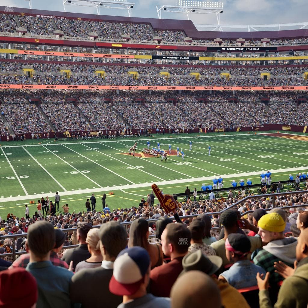 Northwest Stadium - Section 203 Seat View