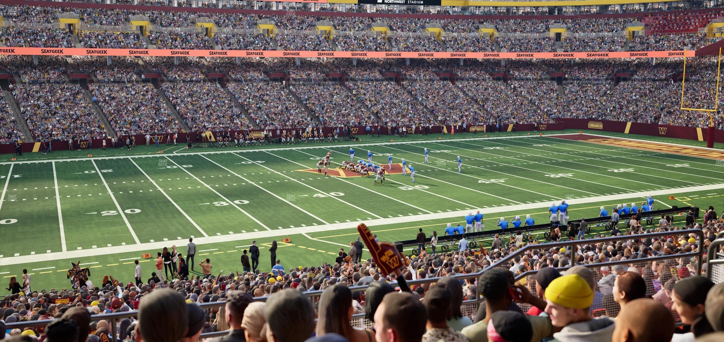 Northwest Stadium - Section 203 Seat View