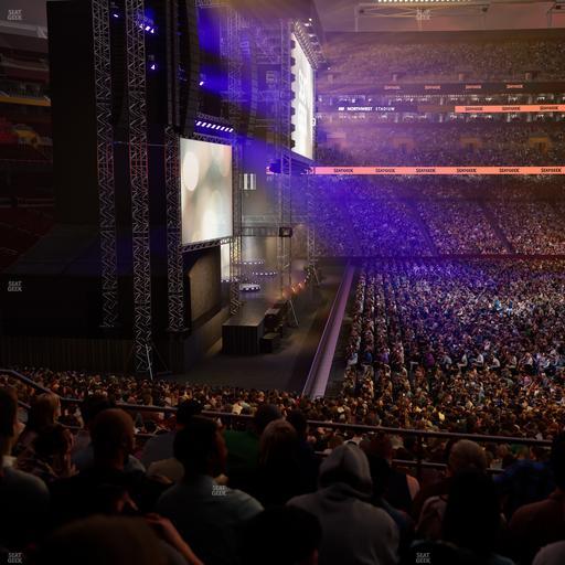 Northwest Stadium - Section 203 Seat View