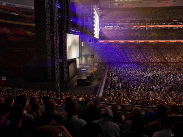 Northwest Stadium - Section 203 Seat View