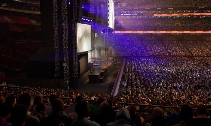 Northwest Stadium - Section 203 Seat View