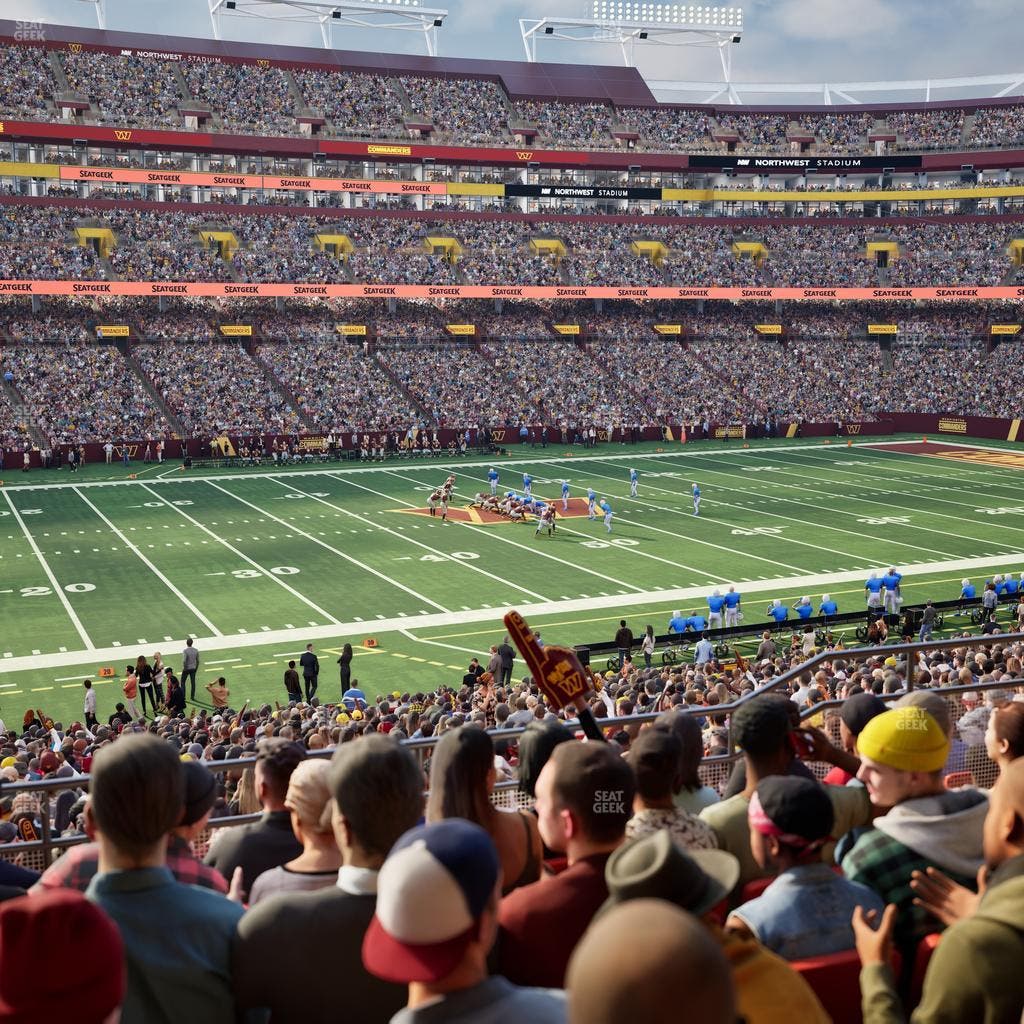 Northwest Stadium - Section 203 Seat View