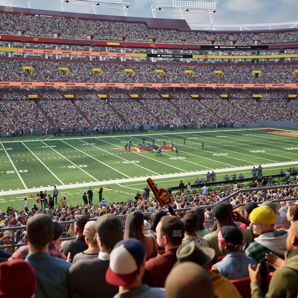Northwest Stadium - Section 203 Seat View