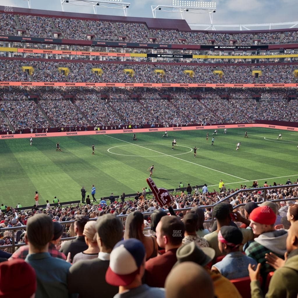 Northwest Stadium - Section 203 Seat View