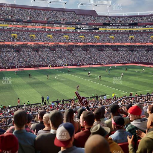 Northwest Stadium - Section 203 Seat View