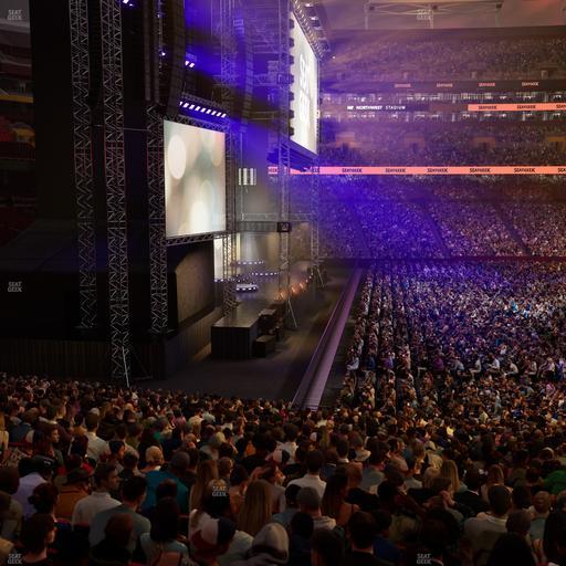 Northwest Stadium - Section 203 Seat View