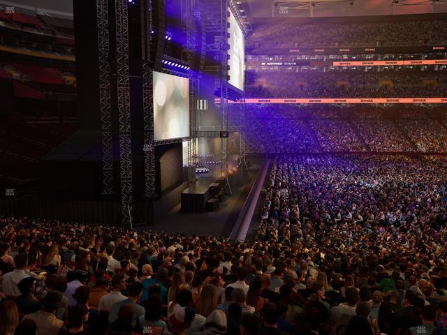 Northwest Stadium - Section 203 Seat View