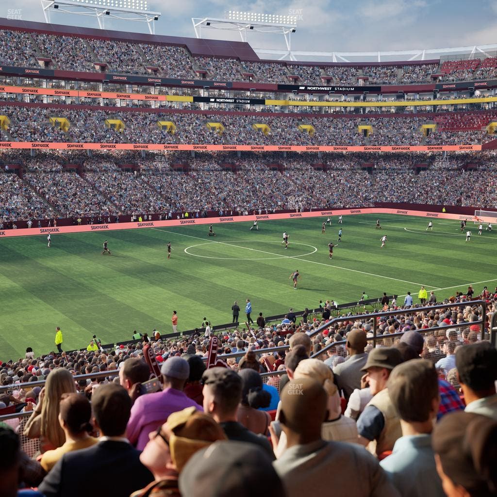 Northwest Stadium - Section 204 Seat View