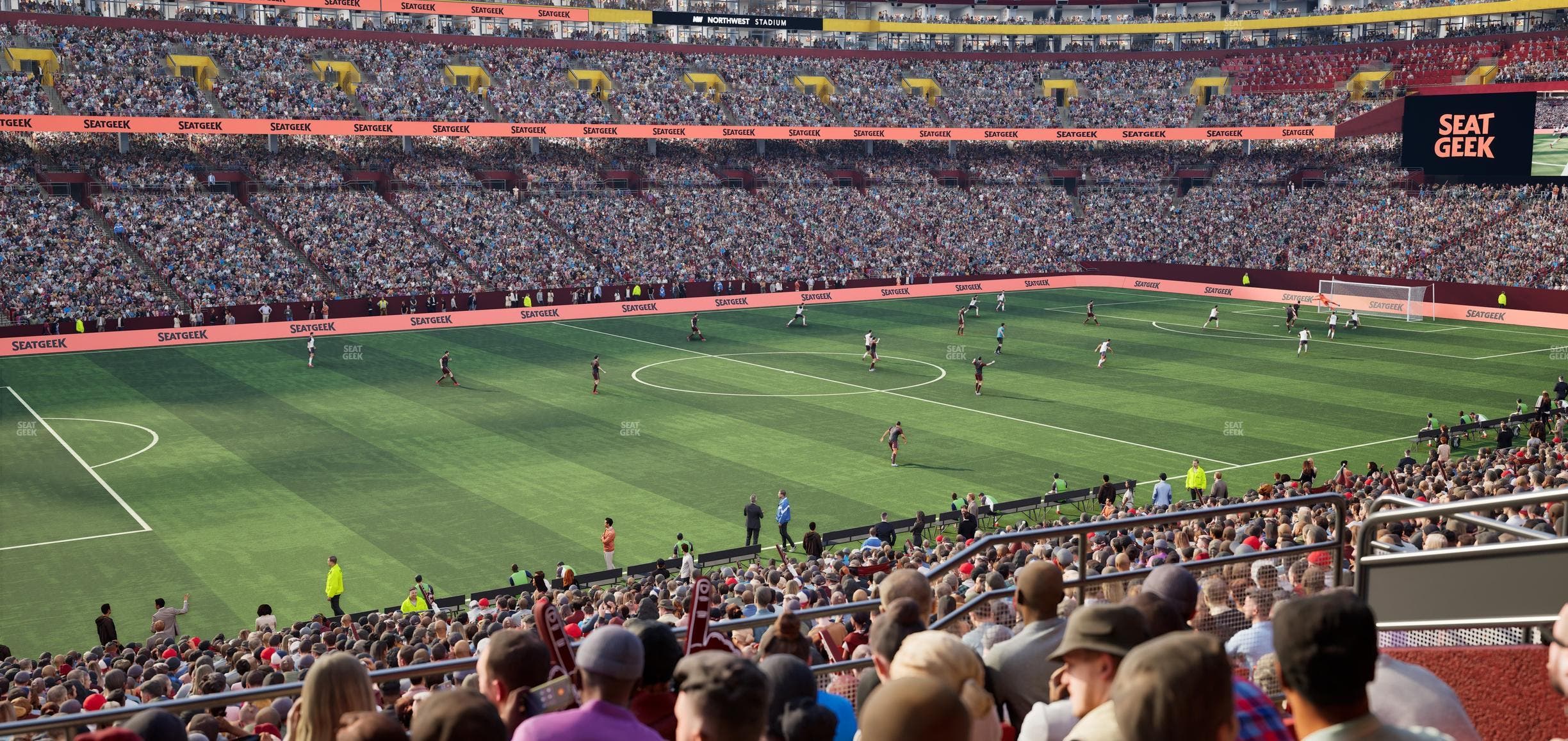 Northwest Stadium - Section 204 Seat View