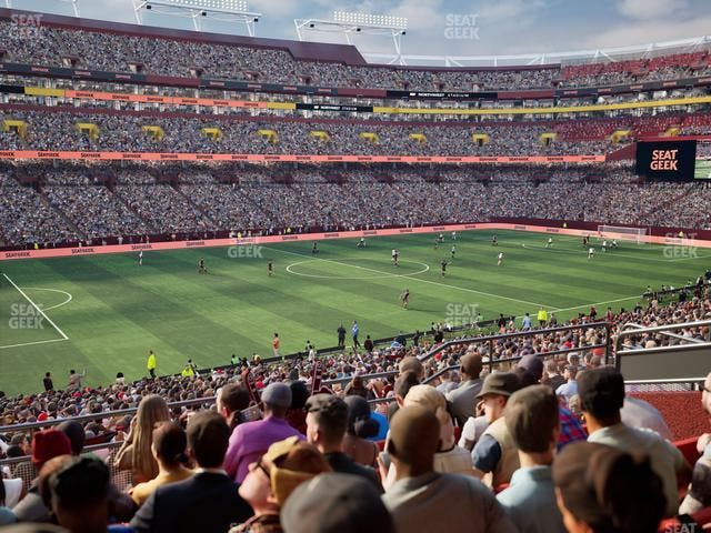 Northwest Stadium - Section 204 Seat View