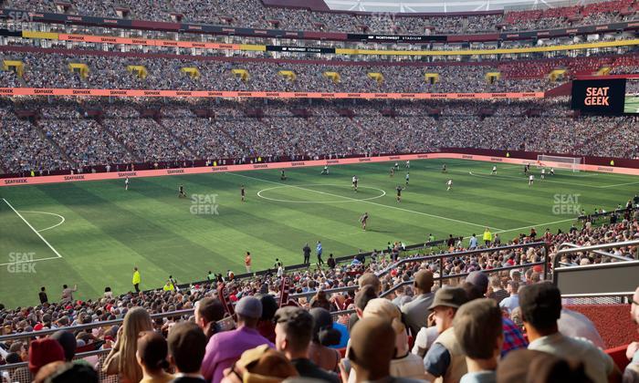 Northwest Stadium - Section 204 Seat View