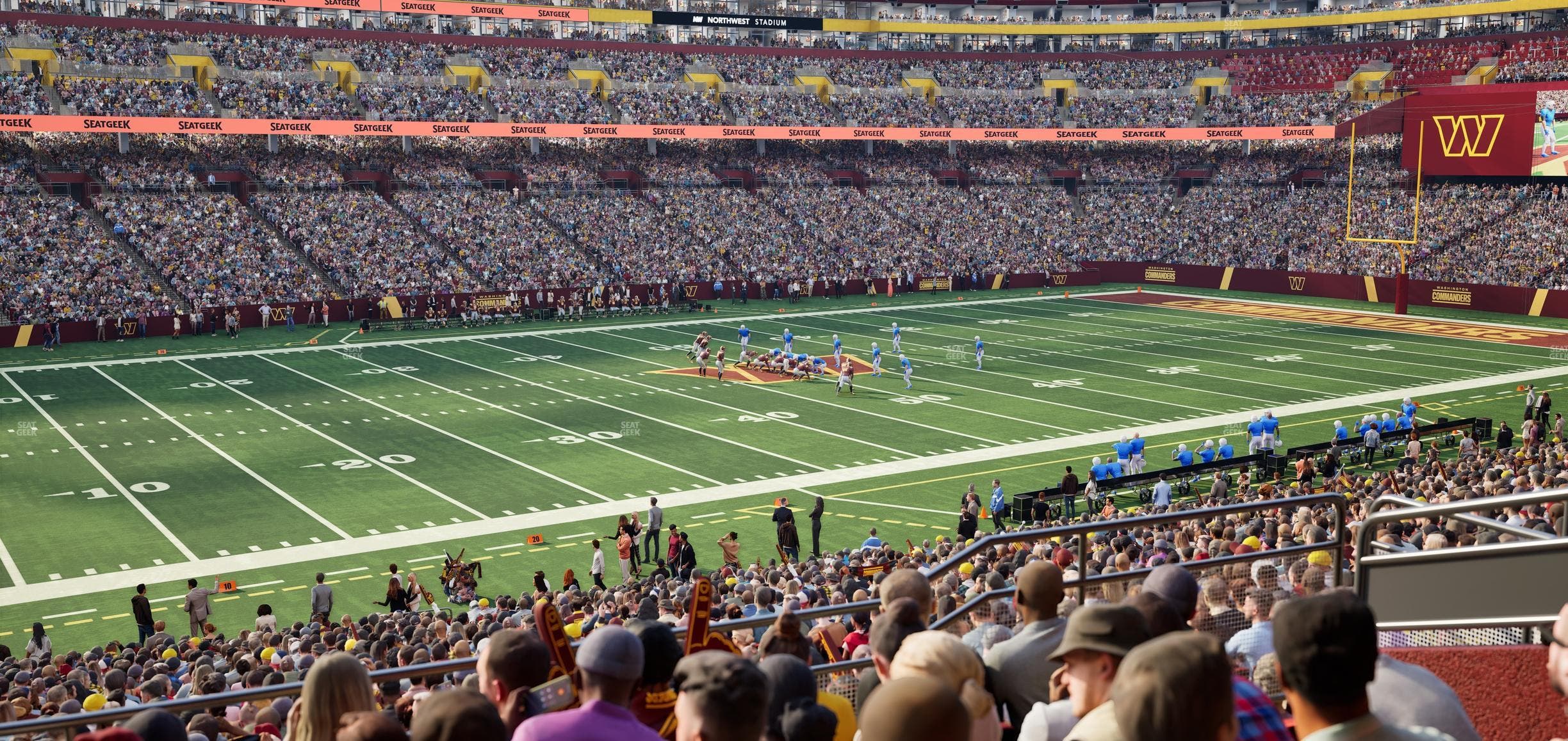 Northwest Stadium - Section 204 Seat View