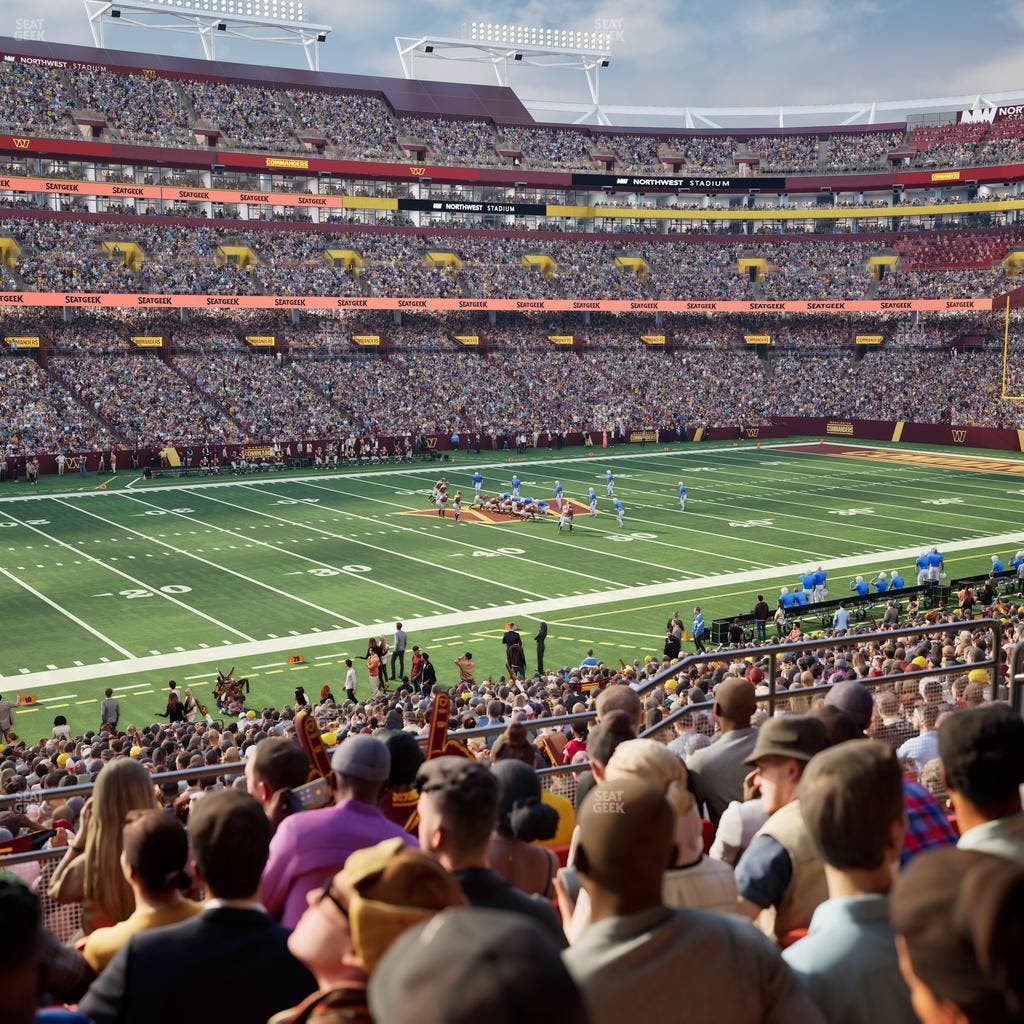 Northwest Stadium - Section 204 Seat View