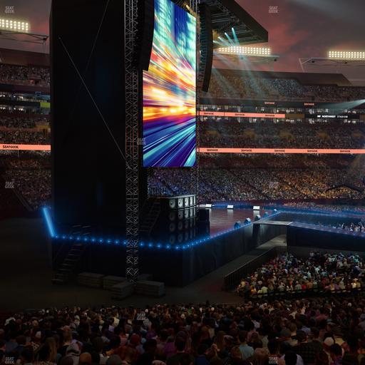 Northwest Stadium - Section 205 Seat View