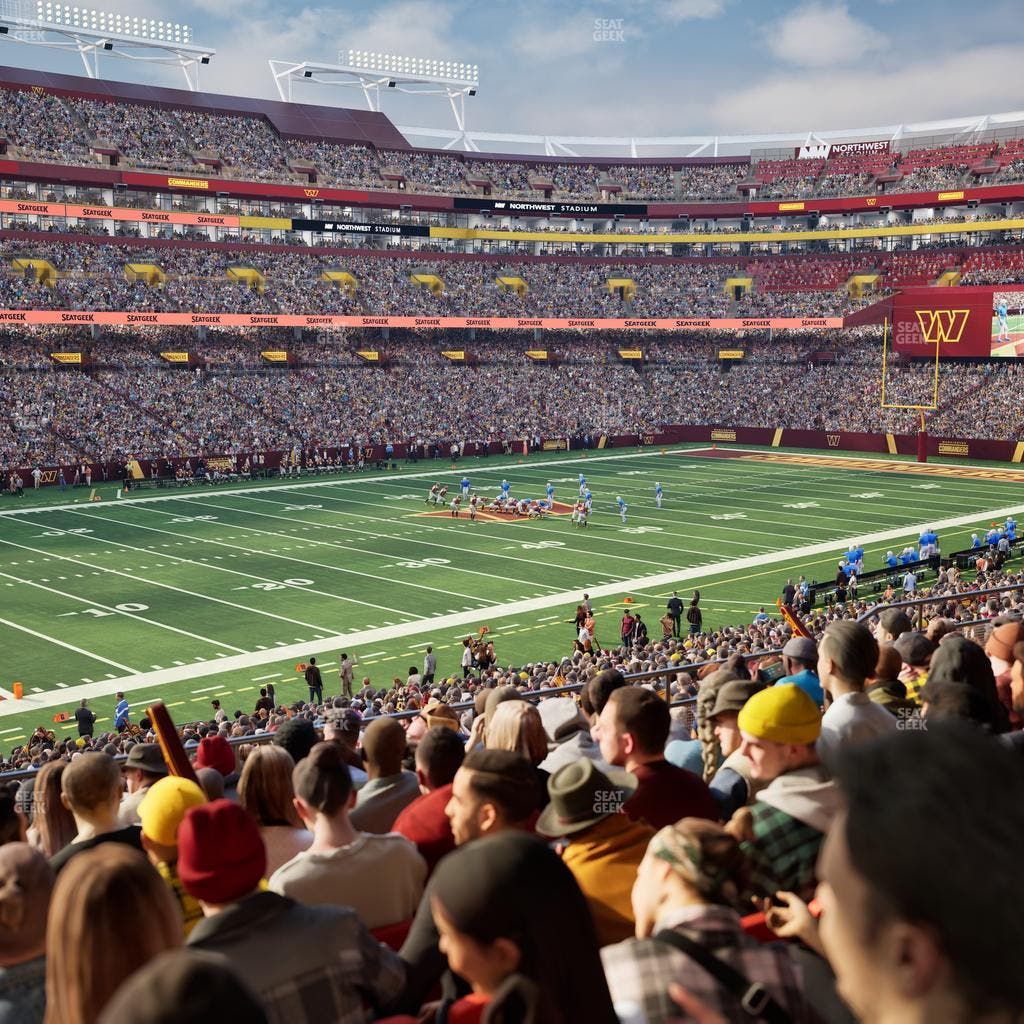 Northwest Stadium - Section 205 Seat View