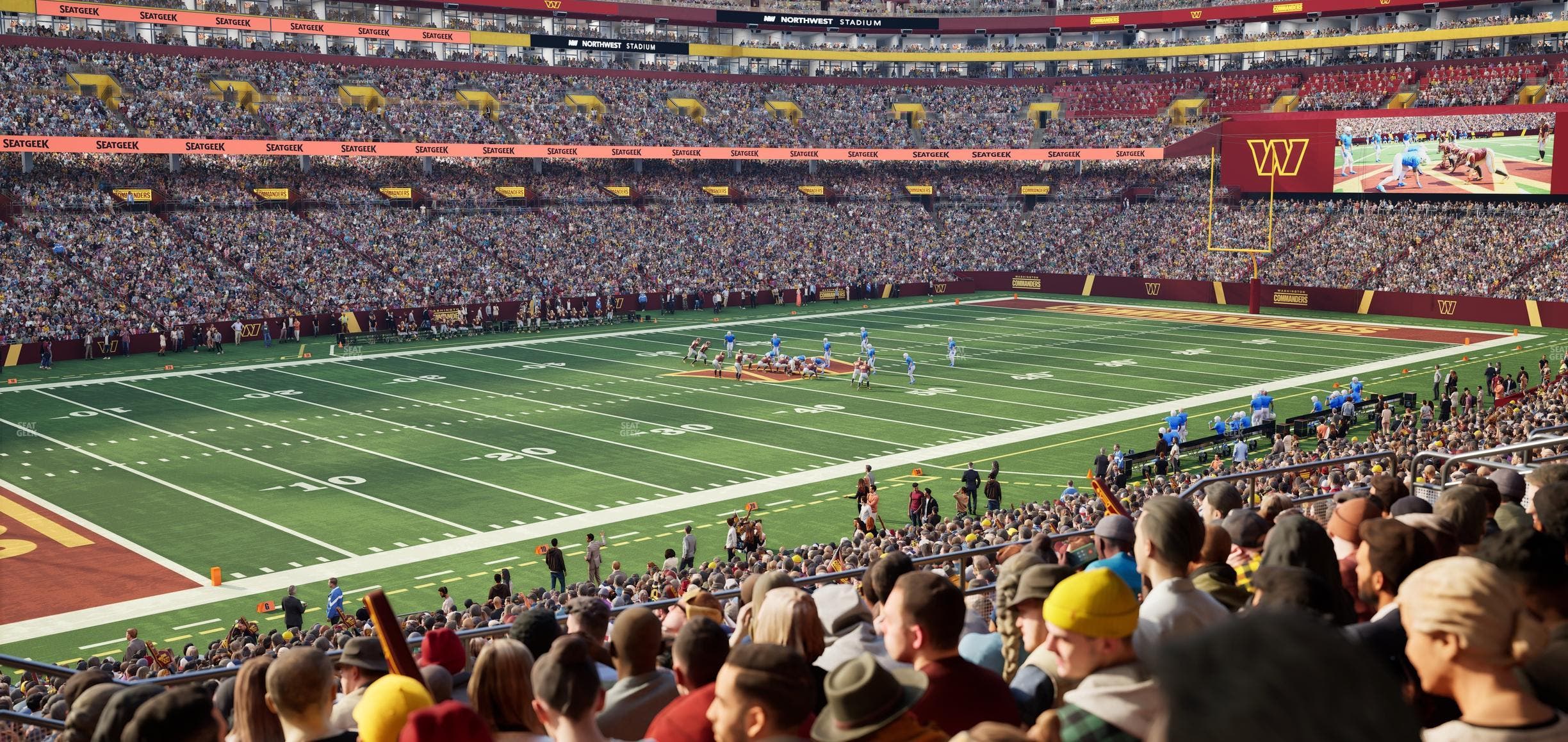 Northwest Stadium - Section 205 Seat View