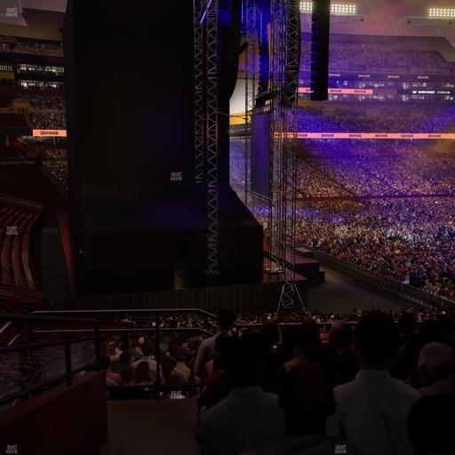 Northwest Stadium - Section 205 Seat View