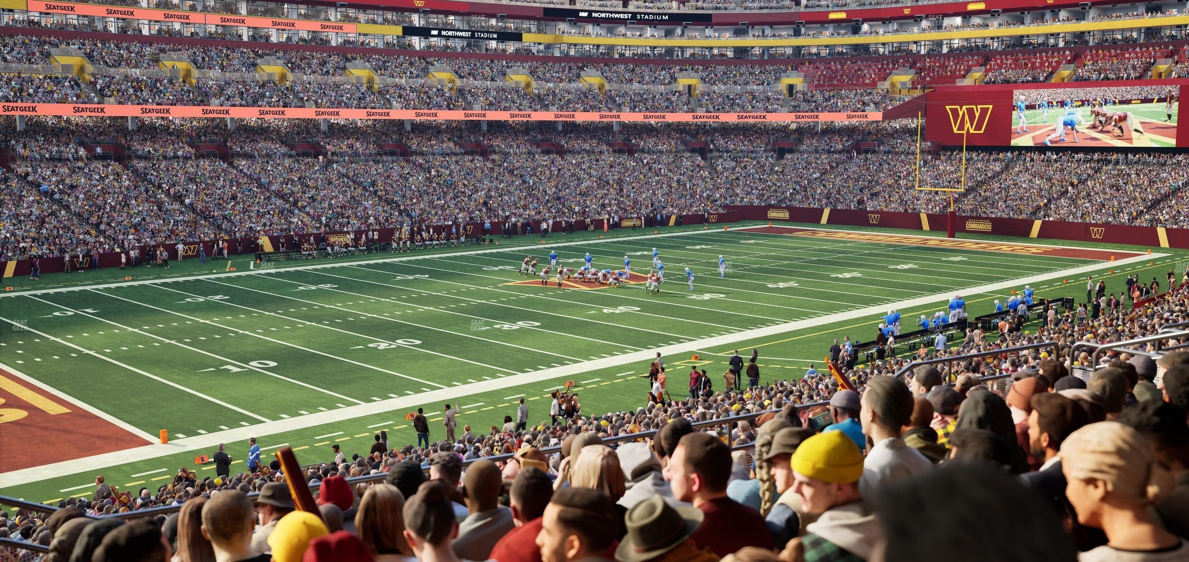 Northwest Stadium - Section 205 Seat View