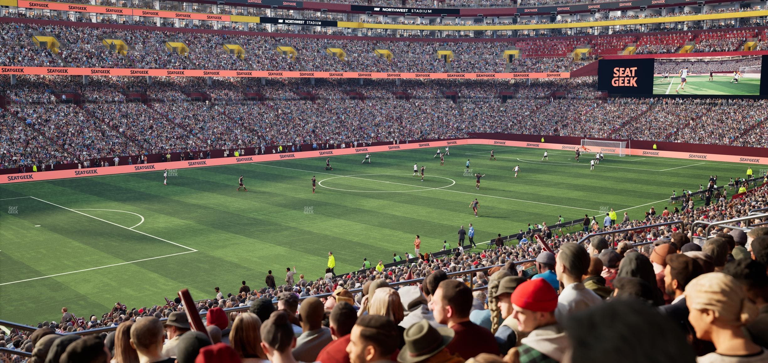 Northwest Stadium - Section 205 Seat View